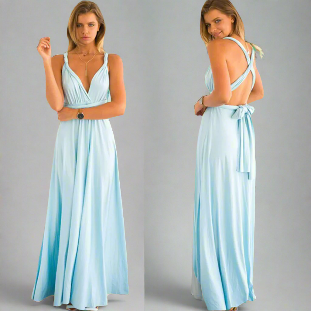 Kombinirana obleka iz izbranega blaga