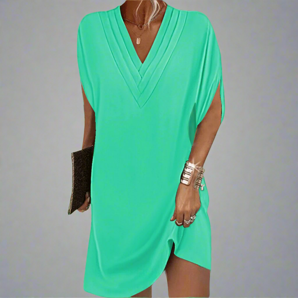 Elegantna obleka iz izbranega materiala