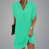 Elegantna obleka iz izbranega materiala