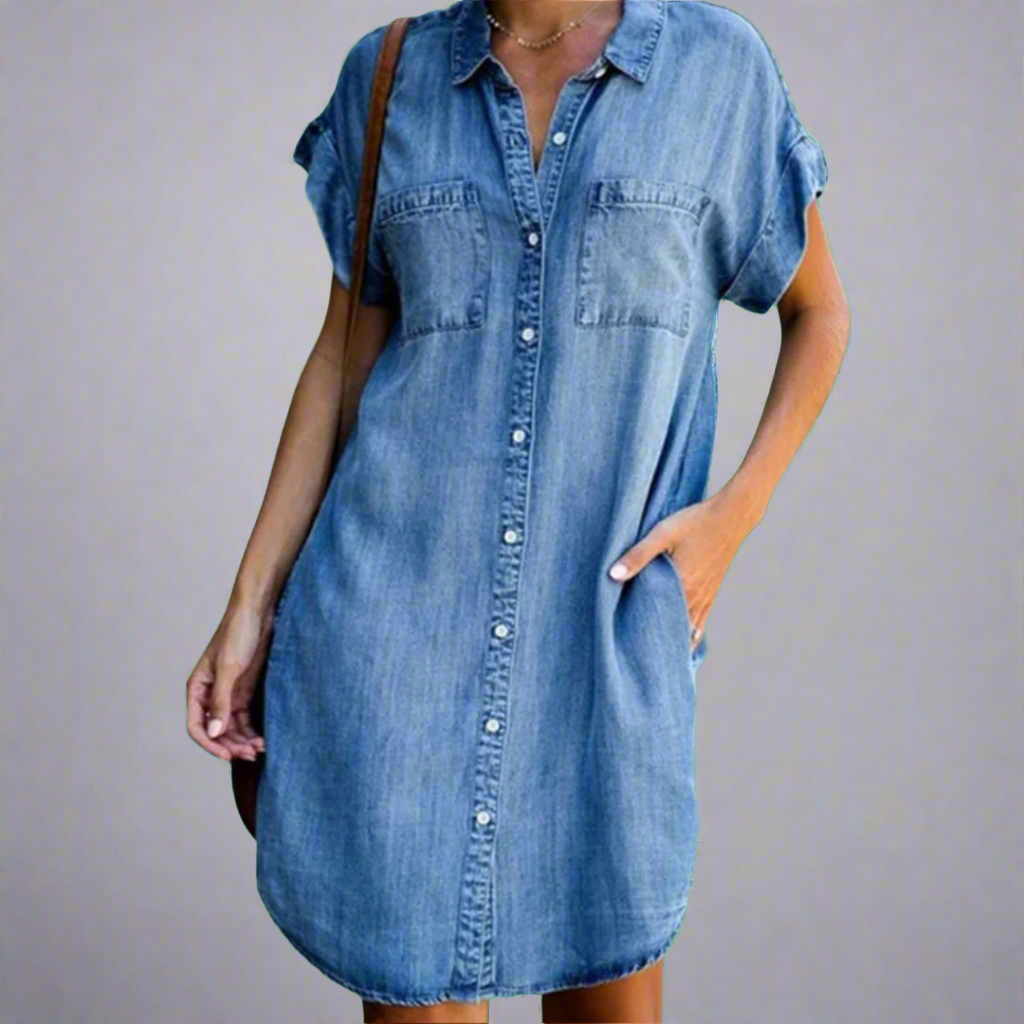 Mini obleka iz elastičnega materiala