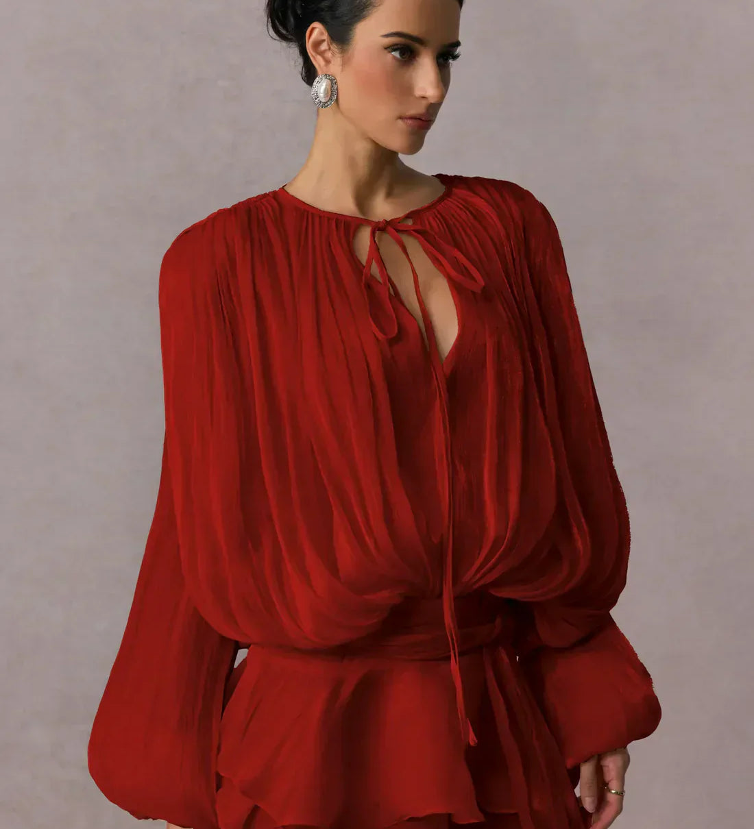 Lyanne | Elegantna Boho Kratka Obleka