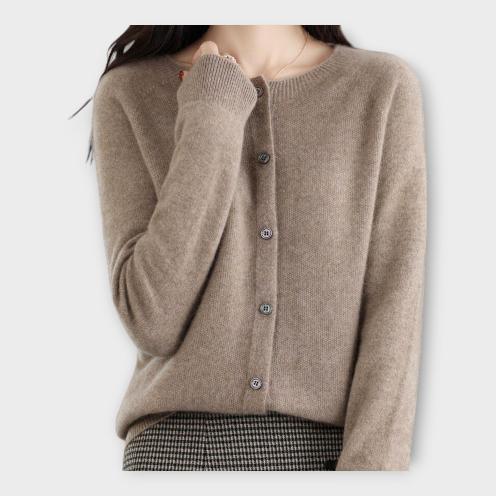 Eleganten jopič z gumbi