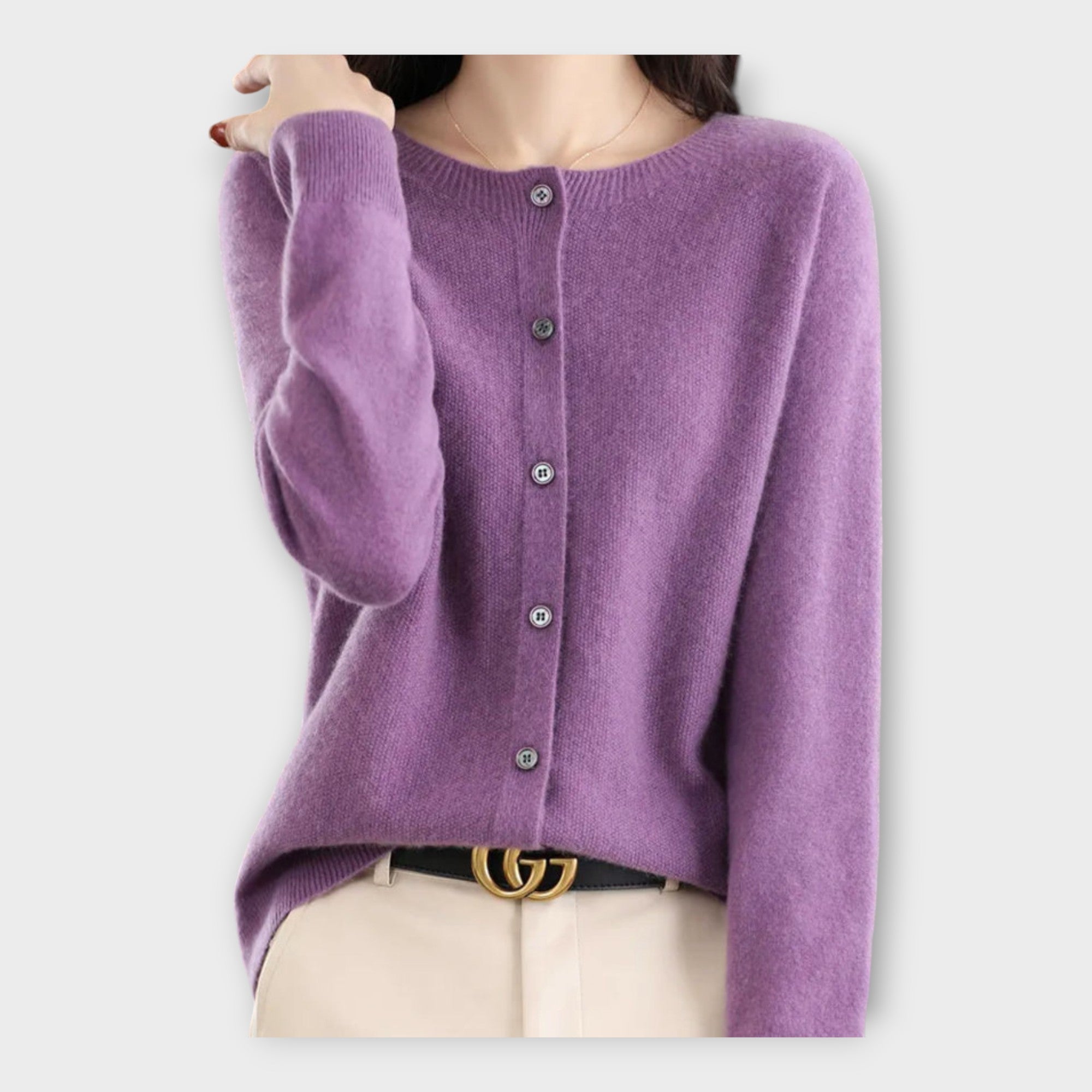 Eleganten jopič z gumbi