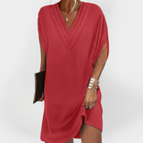 Elegantna obleka s laskavo silhueto