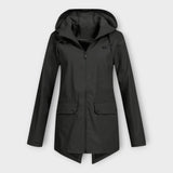 Elegantna Nepremočljiva Jakna s Kapuco