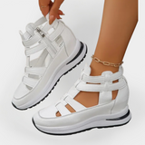 Elegantne Lahke Sandale z Peto in Stranskim Zipperjem