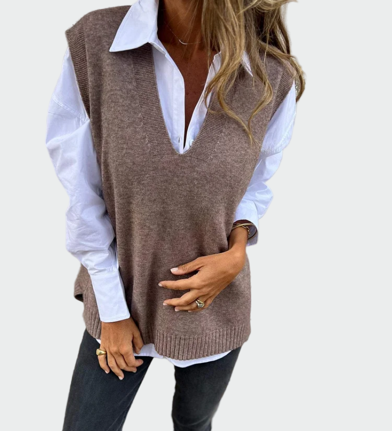 Pleteni brezrokavnik