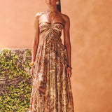 Maksijska obleka Zlata Aura