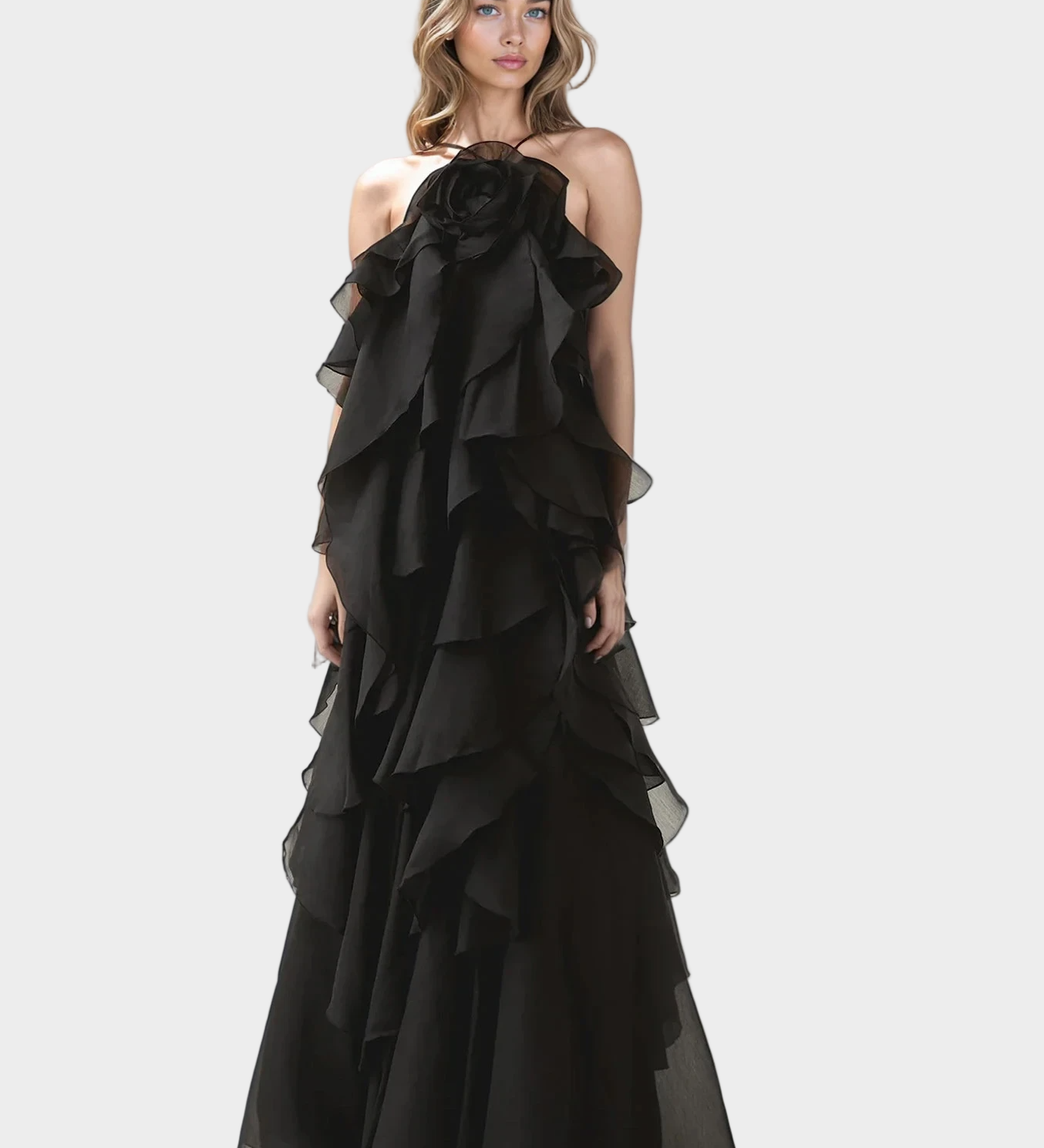 Maksimalna obleka z romantičnim občutkom in aristokratskim slogom