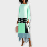 Kaftan z Linijskim Dizajnom