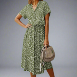 Poletna obleka iz izbranega blaga