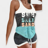 Poletni set s palmami