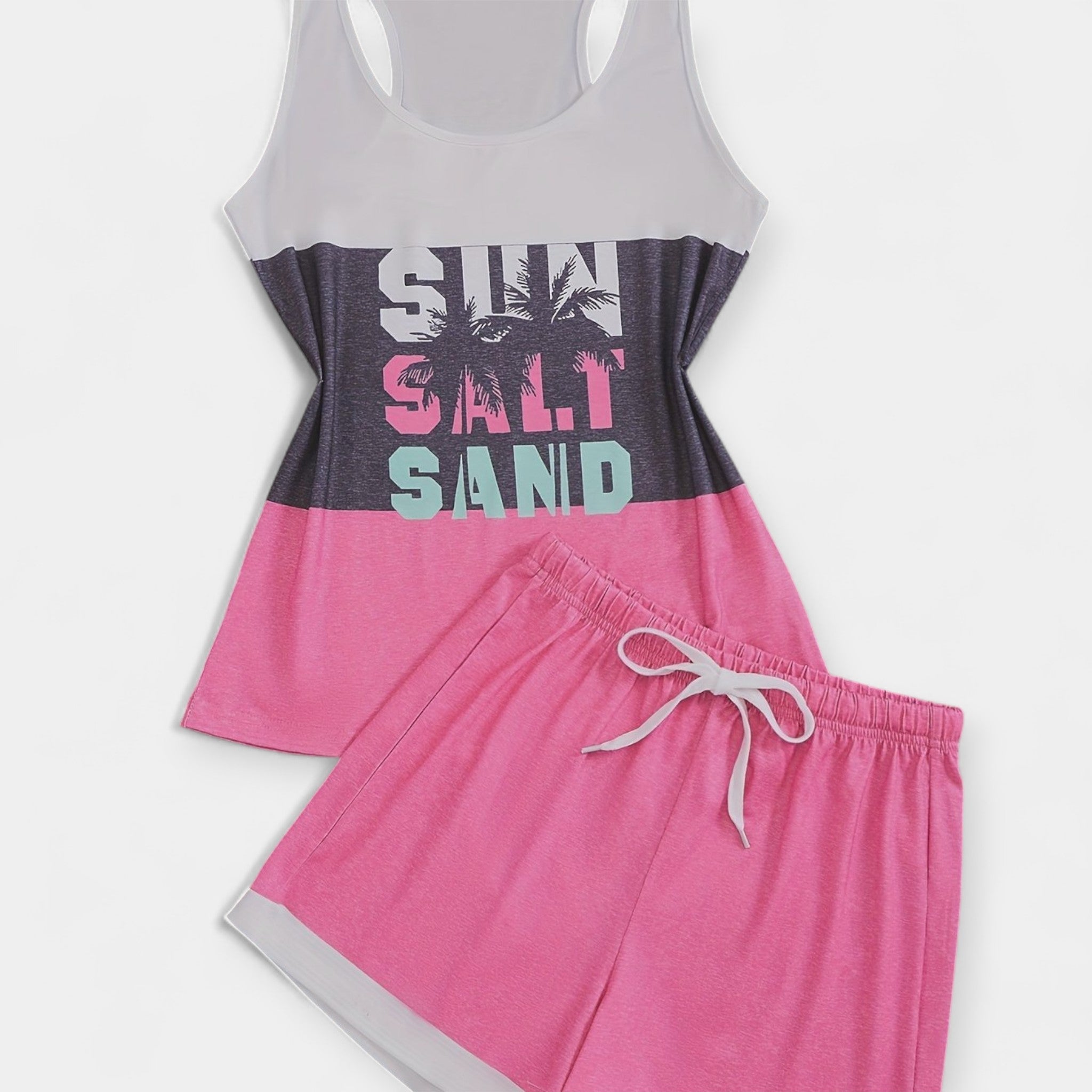 Poletni set s palmami