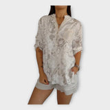 Elegantna Bluza z Motivom