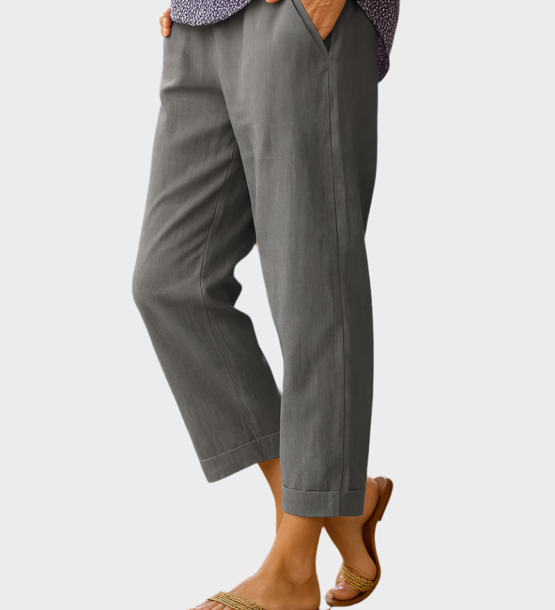 Poletne Hlače iz Lna in Bombaža