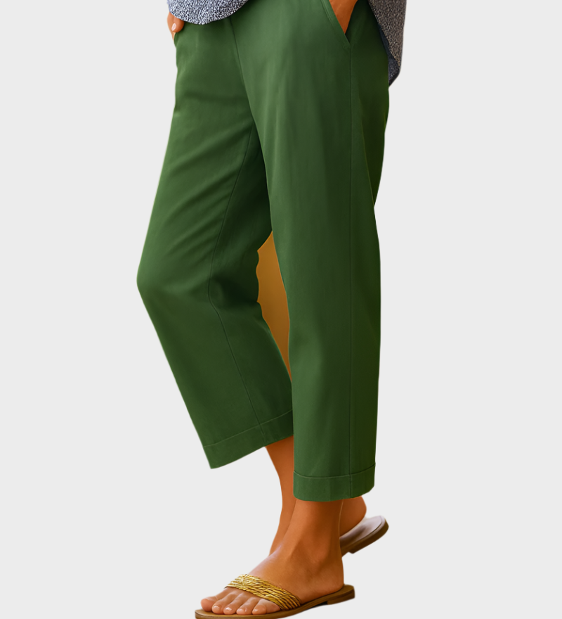 Poletne Hlače iz Lna in Bombaža