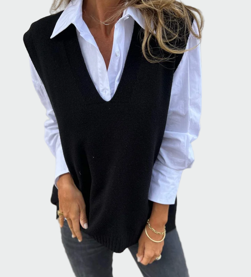 Pleteni brezrokavnik