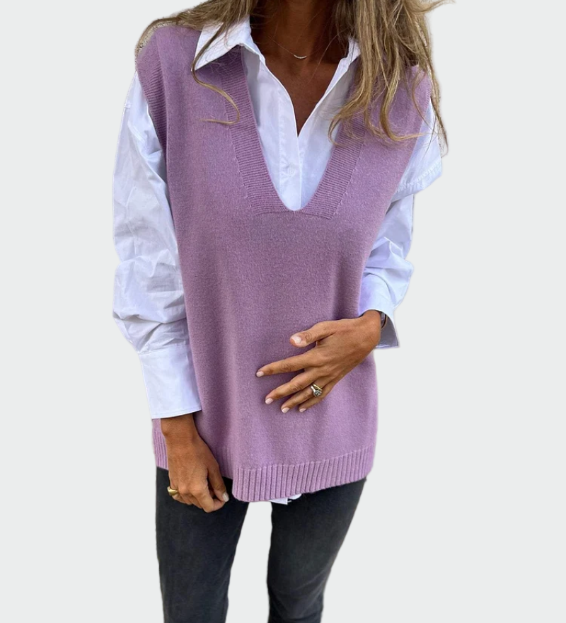 Pleteni brezrokavnik