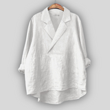 Linen Bluzica “Rožnati Vetrič”