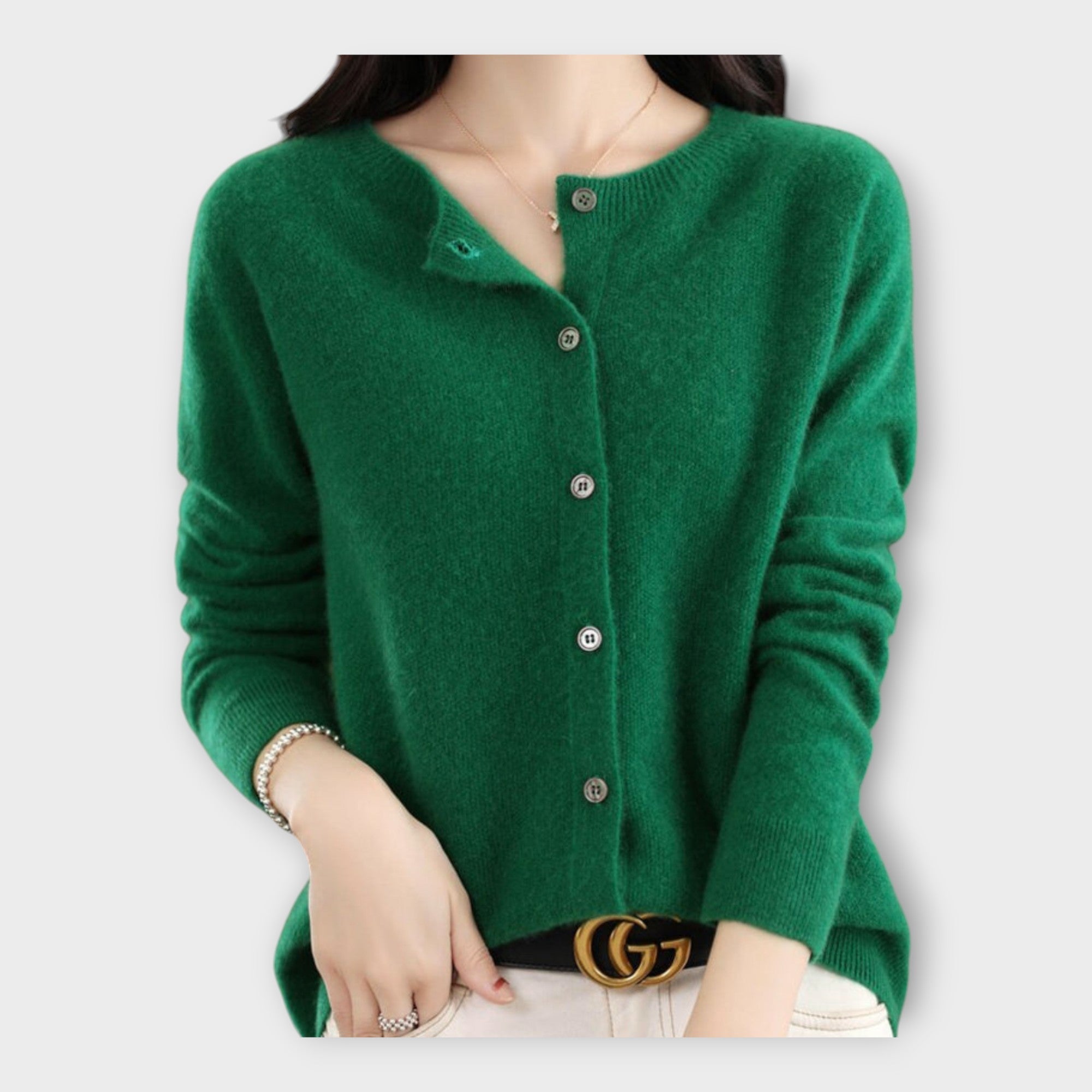 Eleganten jopič z gumbi