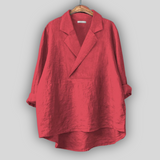 Linen Bluzica “Rožnati Vetrič”