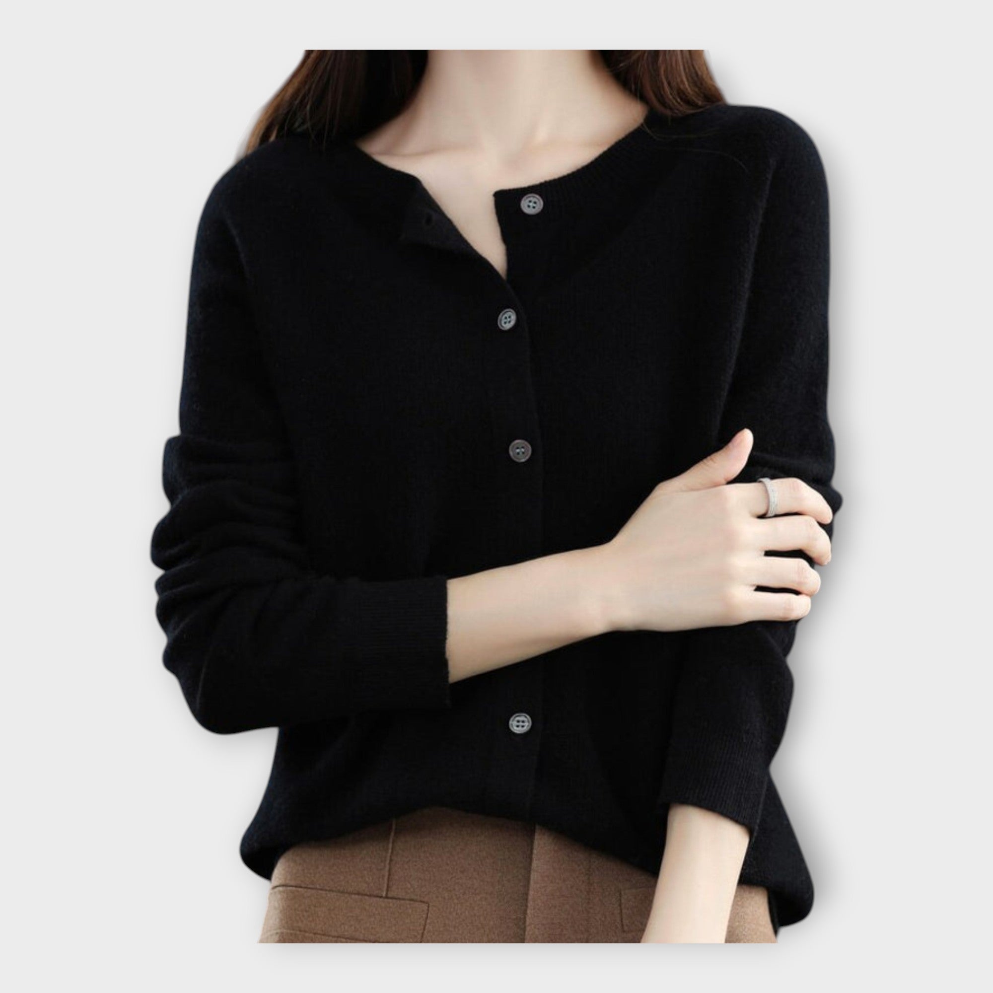 Eleganten jopič z gumbi