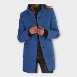 Elegantna plašč s časovno neomejeno linijo