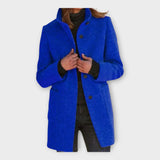 Elegantna plašč s časovno neomejeno linijo