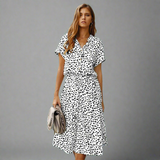 Poletna obleka iz izbranega blaga