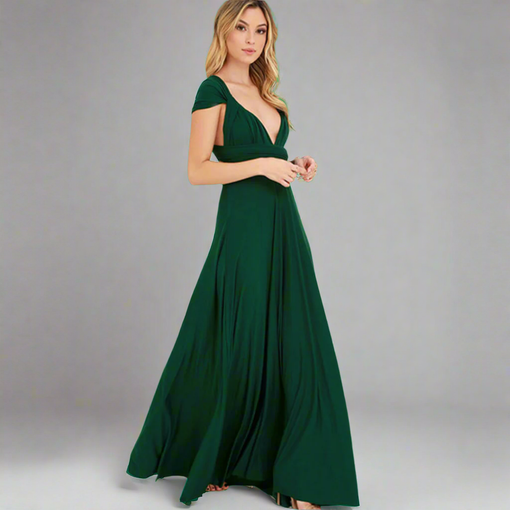 Kombinirana obleka iz izbranega blaga