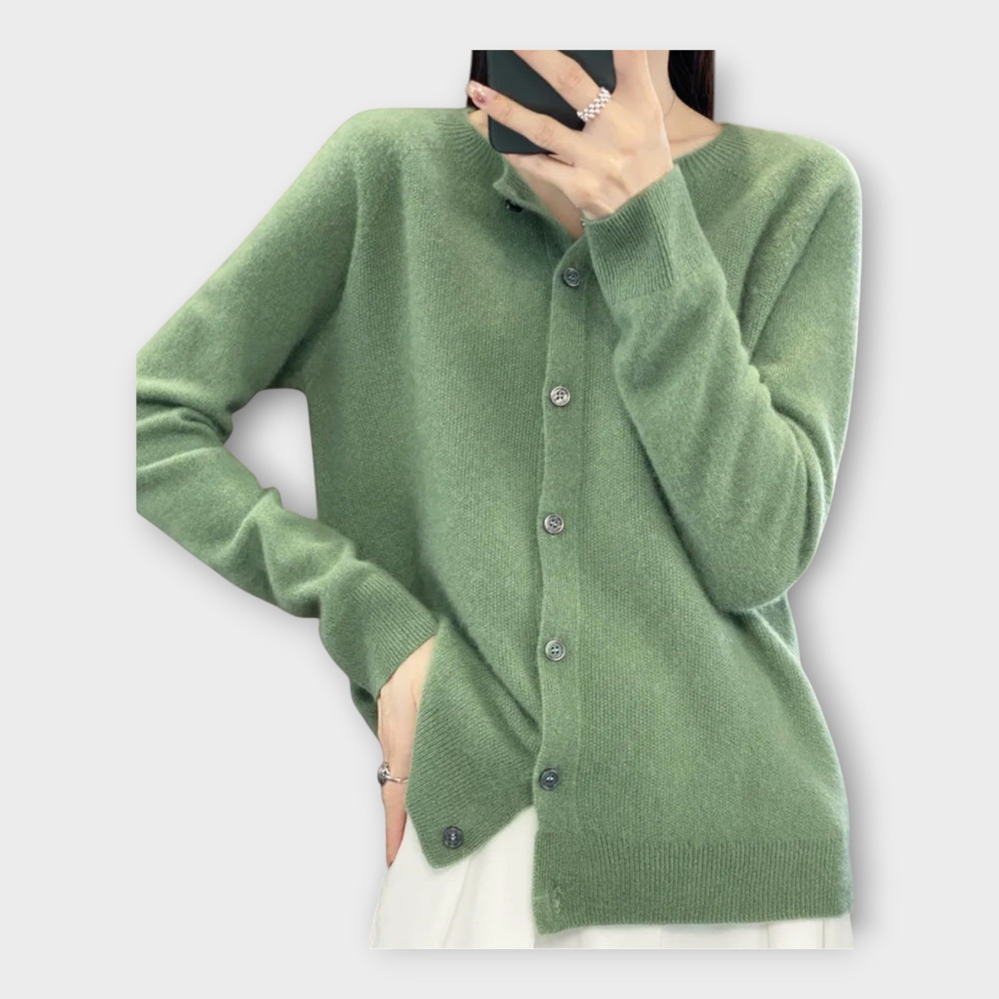 Eleganten jopič z gumbi