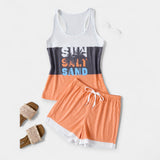 Poletni set s palmami