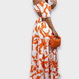 Silhuetno obleko iz luksuznega materiala