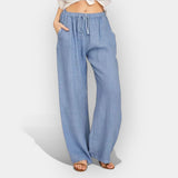 Poletne Lino Hlače Zračne