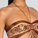 Maksijska obleka Zlata Aura