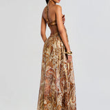 Maksijska obleka Zlata Aura