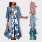 Zračno Obleko z Zunanjim Jopičem in Motivom