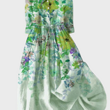 Vrtna obleka v akvarelu