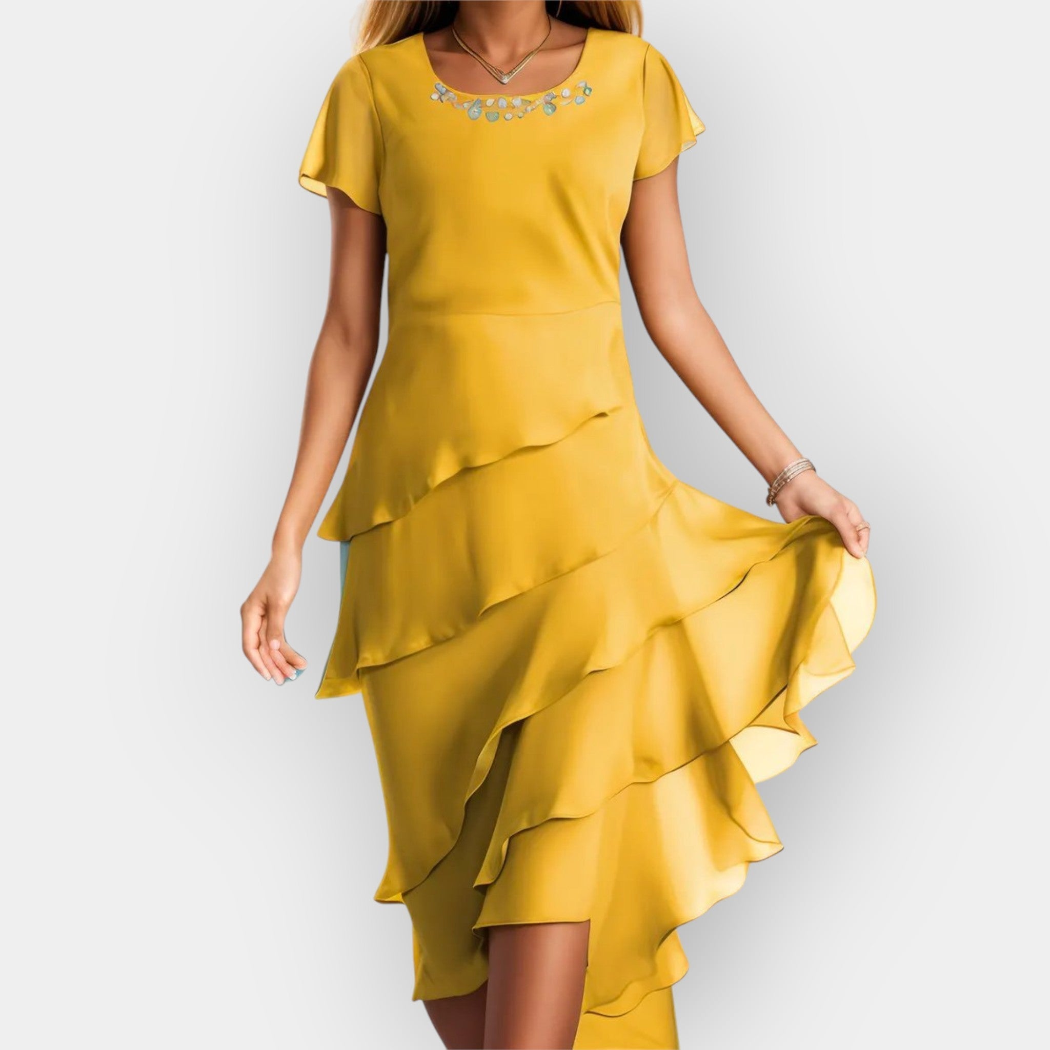 Zračno Šifonsko Obleko