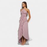 Obleka z Reguliranimi Volani