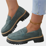 Mokasini z Debelim Podplatom