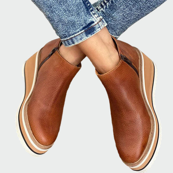 Usnjeni škornji Inkas