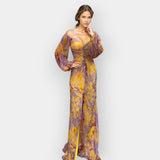 Zračno obleko z razporkom