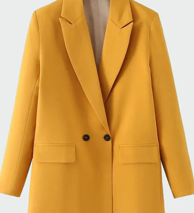 Oversized suknjič z modernim krojem