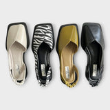 Mokasini iz umetnega usnja z elastičnim petnim delom