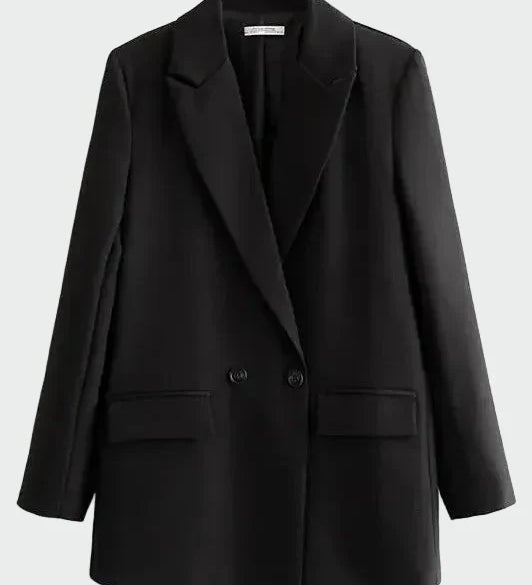 Oversized suknjič z modernim krojem