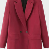 Oversized suknjič z modernim krojem