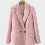 Oversized suknjič z modernim krojem