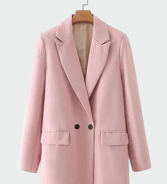 Oversized suknjič z modernim krojem