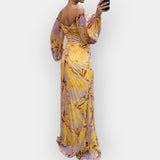 Zračno obleko z razporkom